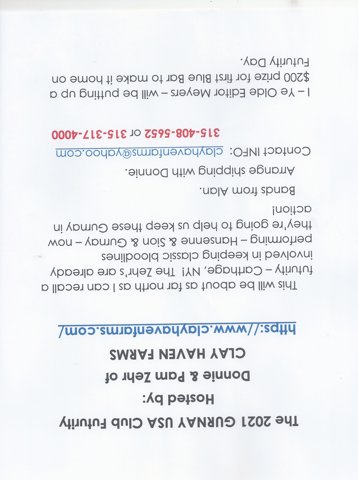 Gurnay USA Club Futurity